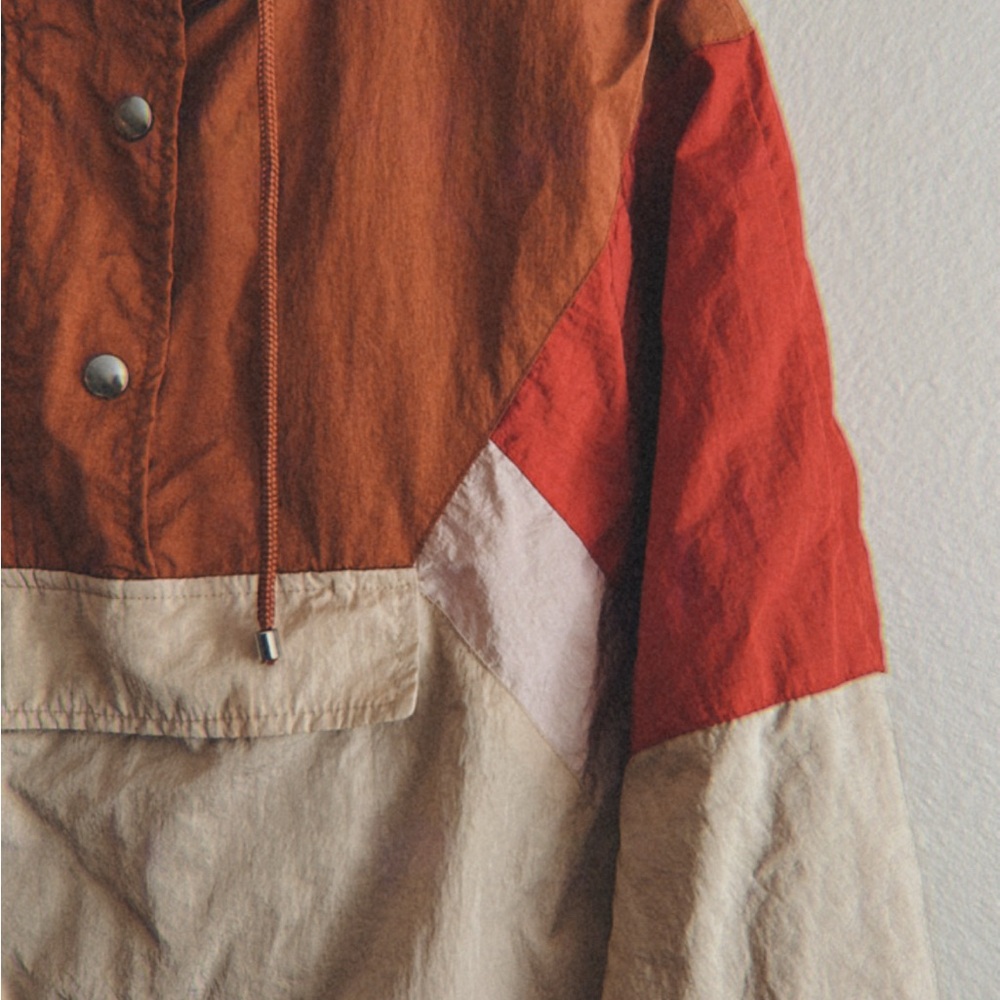 Colorblock Pullover Jacket
